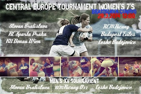 Bratislava hostila ragbyový turnaj CENTRAL EUROPE TOURNAMENT WOMEN´S 7´S