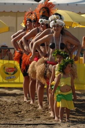 Honza Mandičák na Super Beach Rugby Cupu