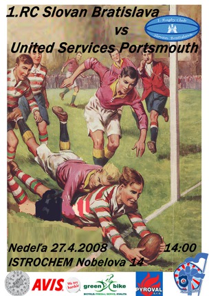 V neděli s United Services Potsmouth RFC